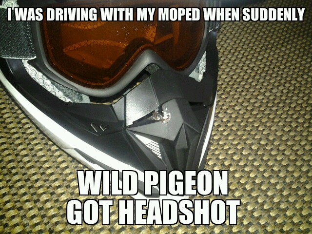 god damn my helmet - meme