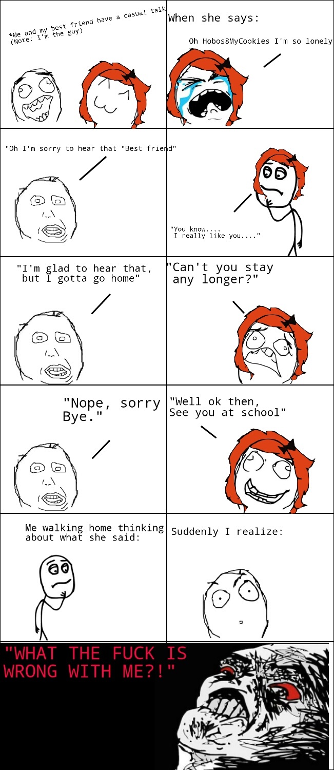 My First Rage Comic D Meme By Hobos8MyCookies Memedroid