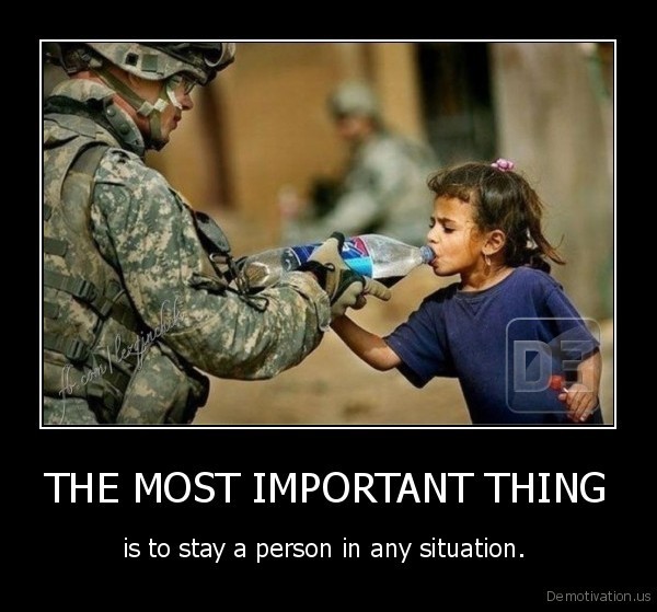 The Most Important Thing in Combat