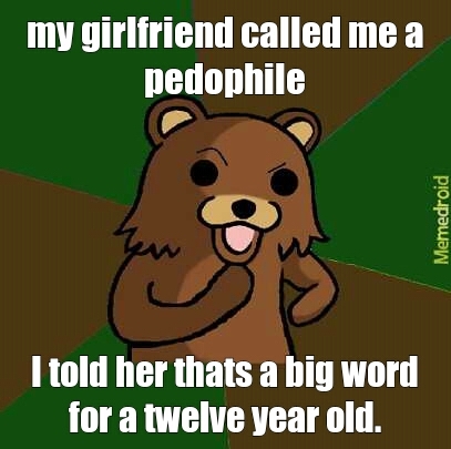 pedo bear :-) - meme