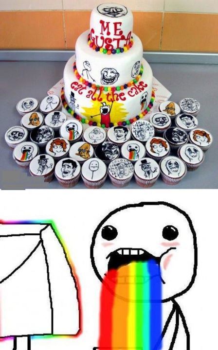 todos quicieramos ese pastel!!! - meme