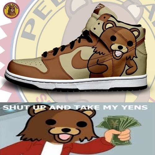 Nike pedo Bear - meme