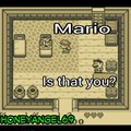 Mario in legend of Zelda