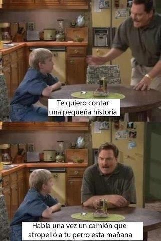 Una gran historia - meme