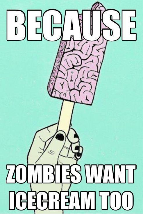 Zombie dessert - meme