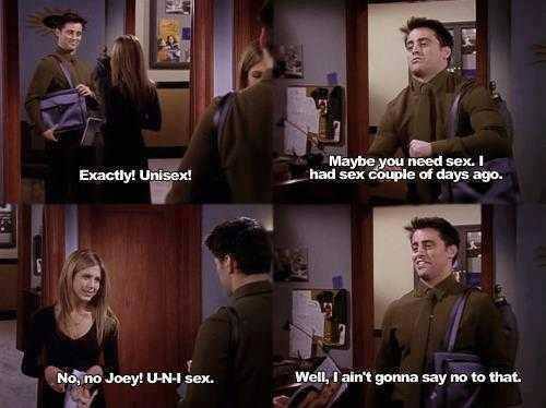 Oh Joey, Funniest on Friends - meme