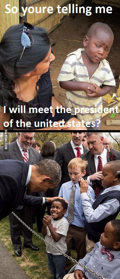 black president - meme