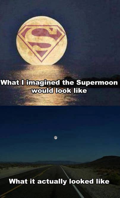 super moon - meme