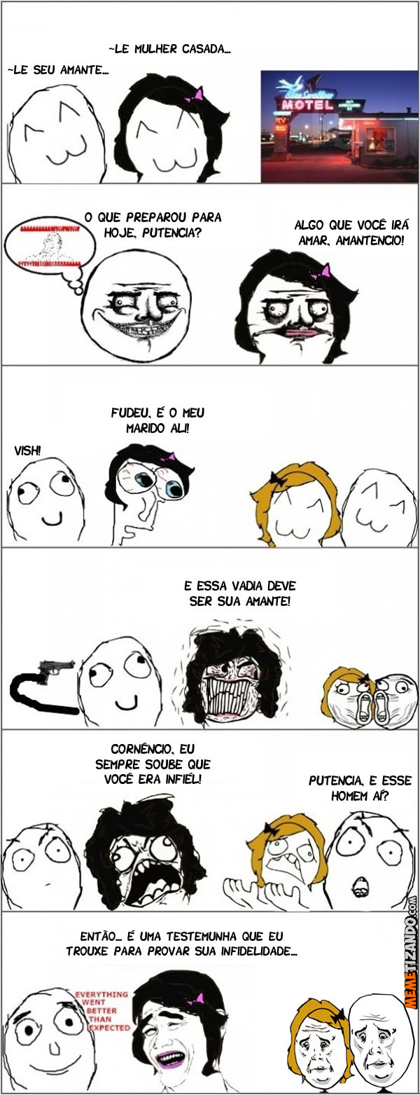 Casada no motel com amante