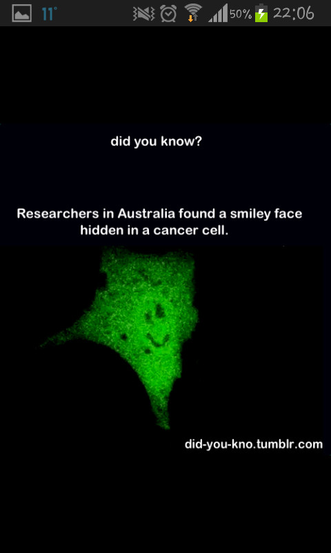 the smiling cancer cell - meme