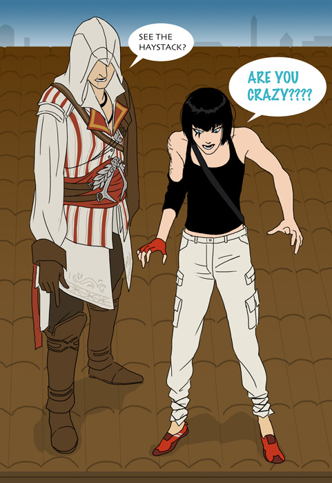 Ezio and Faith :) - meme
