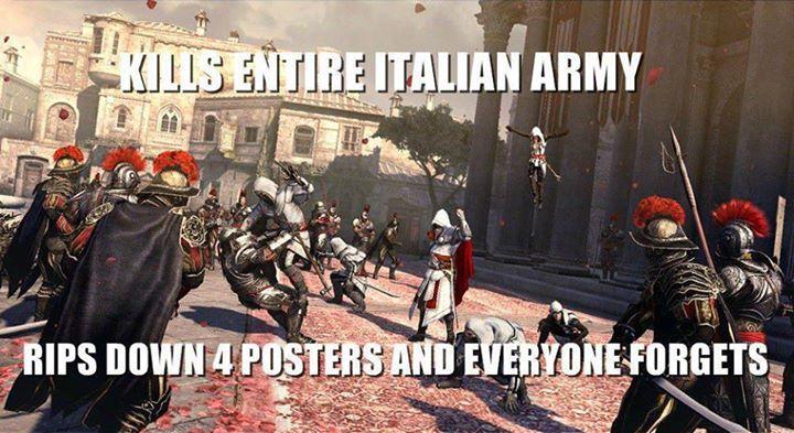 Assassins Creed logic - meme