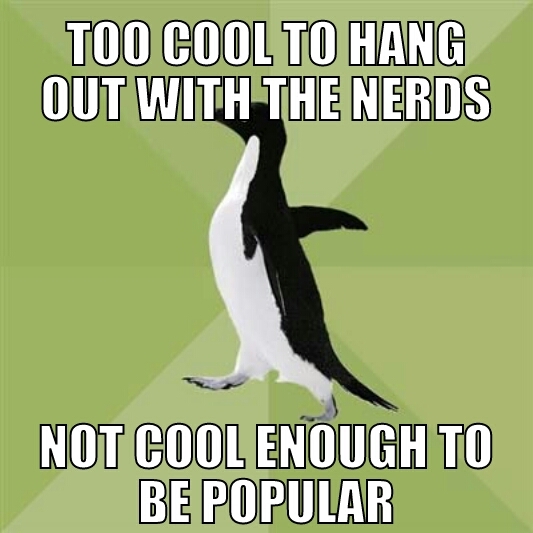 socially average penguin 2 - meme