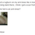 Arm knees