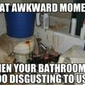 Thar awkward moment