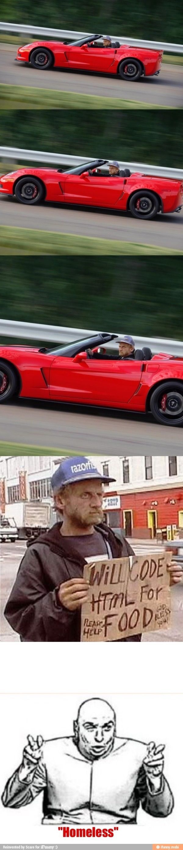 Homeless - meme
