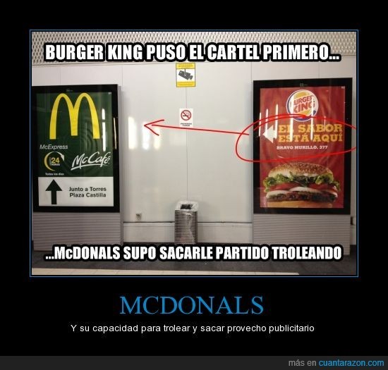 Burger King vs MacDonals - Meme subido por elberg4 :) Memedroid