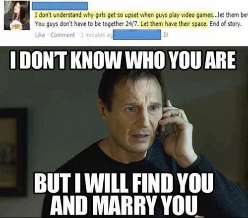I want to marry her <3 - meme