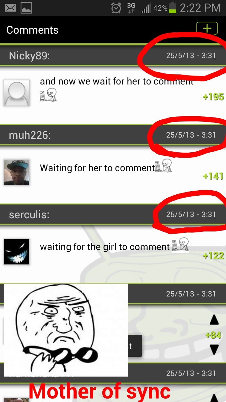 Mother of sync - meme
