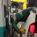 The drive-through gas station