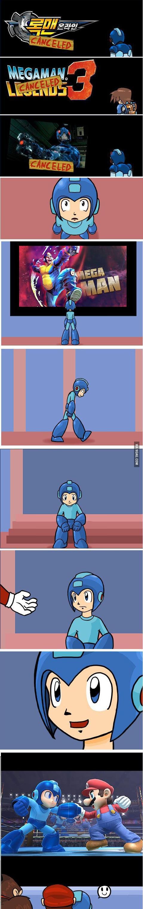How Megaman joined the upcoming Super Smash Bros - meme