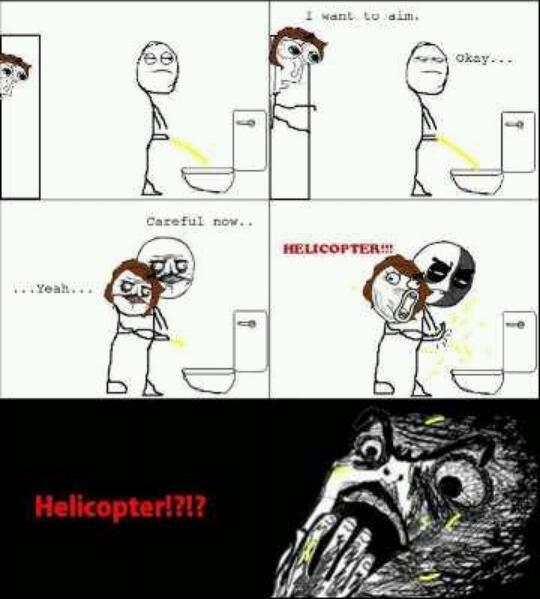 helicopter....... - meme