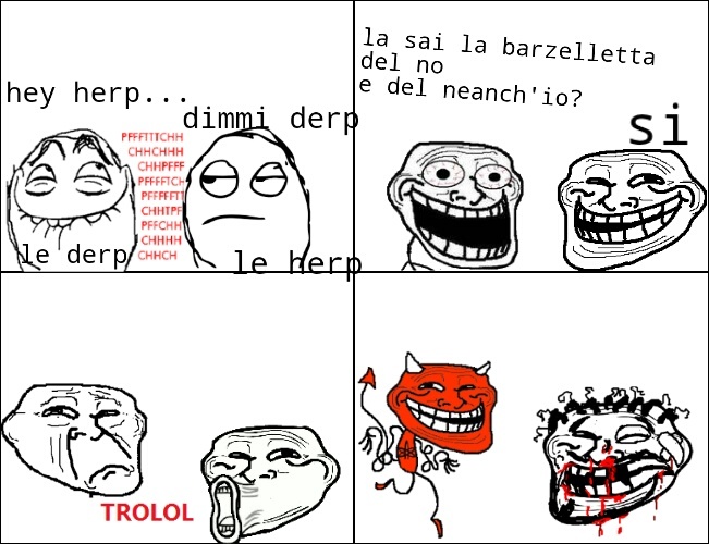 le troll story - meme