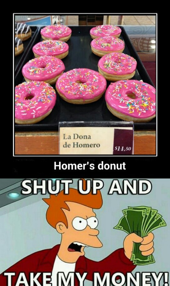 Homer's donut - meme
