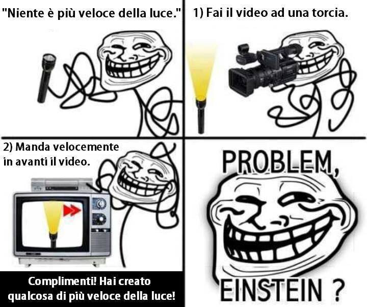 problem Einstein? - meme