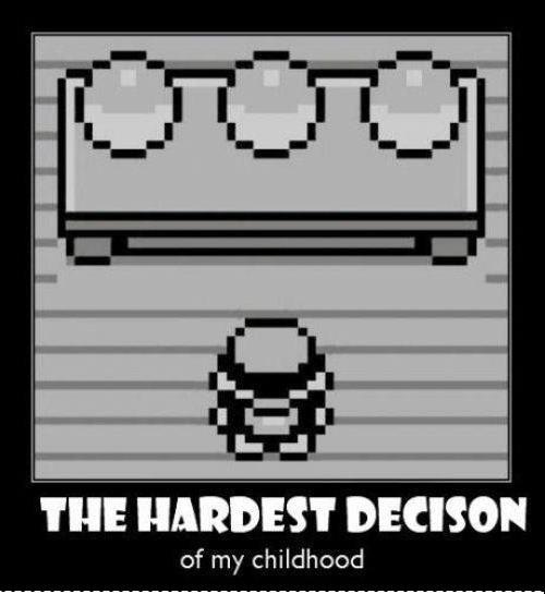 hard decisions - meme