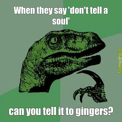 gingers - meme