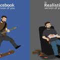 facebook vs real life