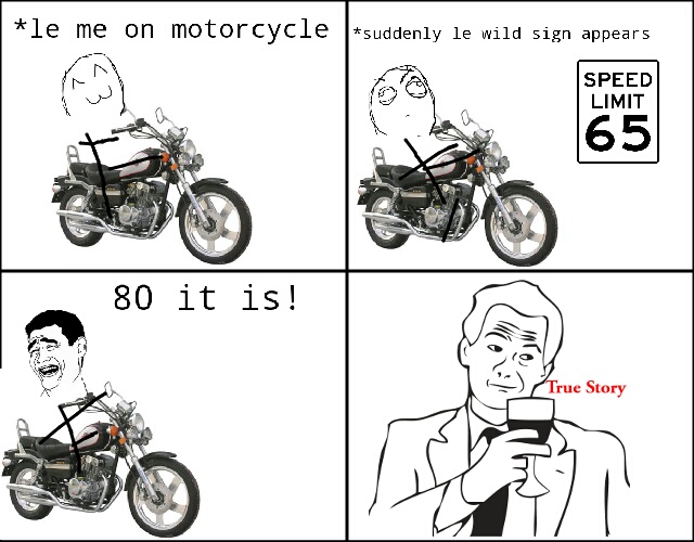 Motorcycle Rules - meme