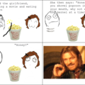 one does not simply eat one kernel at a time