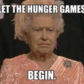 Let the Olympics sorry hunger games begin