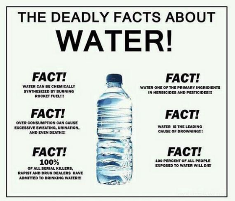 Water - the truth - meme