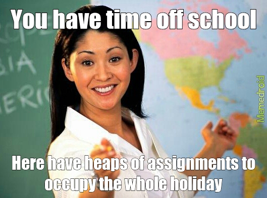 stupid teachers - meme