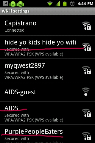 The most interesting wifi zone in the world - meme