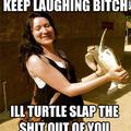 turtle slap