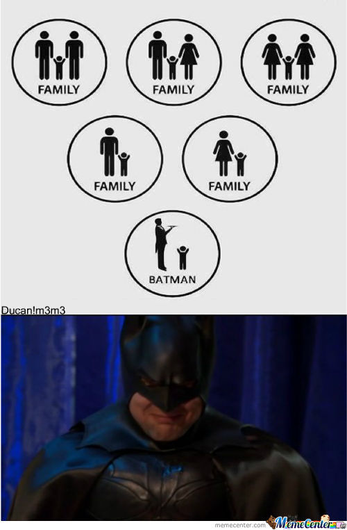 poor batman - meme
