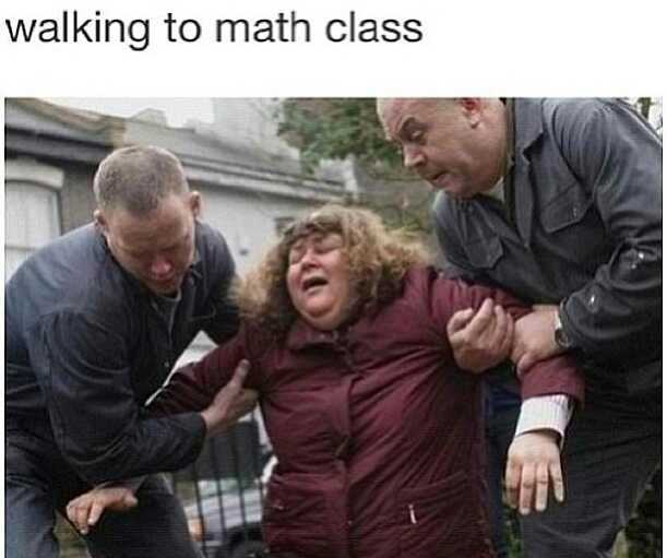 Math Class - meme