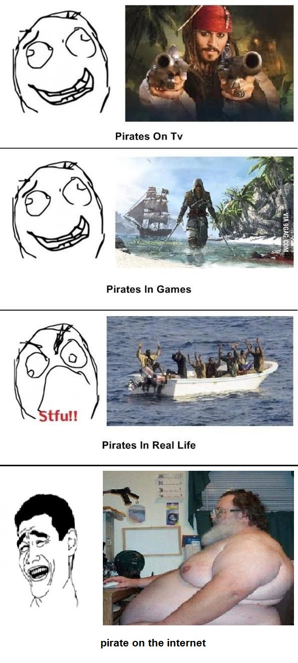 porn pirates :D - meme