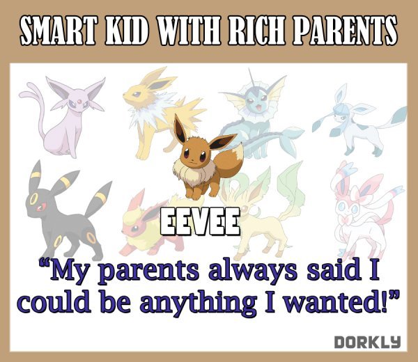 Pokemon is like high school - meme