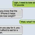 iPhone can help you loose weight