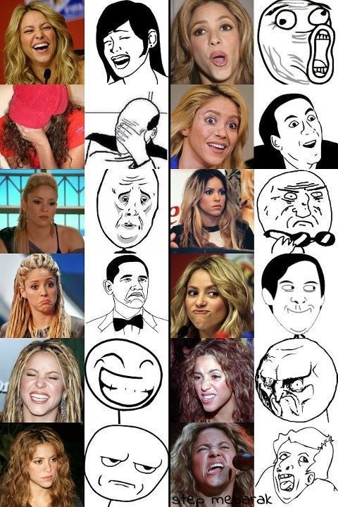 Shakira Troll .. MDR .. - meme