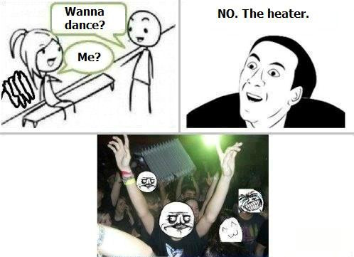oh heater!im coming! - meme