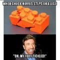 Haha....Chuck  Norris 
