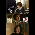 Snape and Harry 