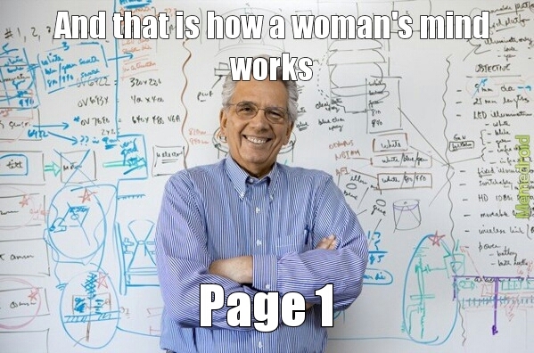 Womanology - meme