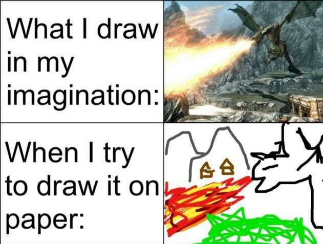 Drawing - meme